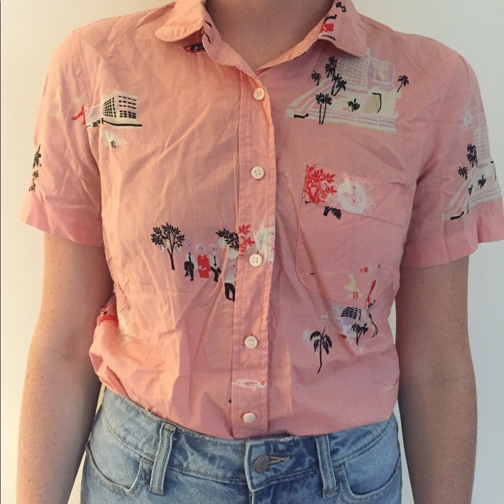 J.Crew Vacation Button Up